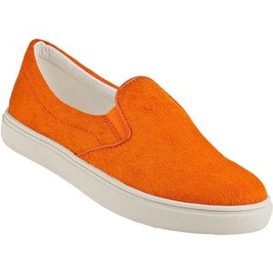STEVE MADDEN Ecentric Calf Hair Slip-On Sneakers